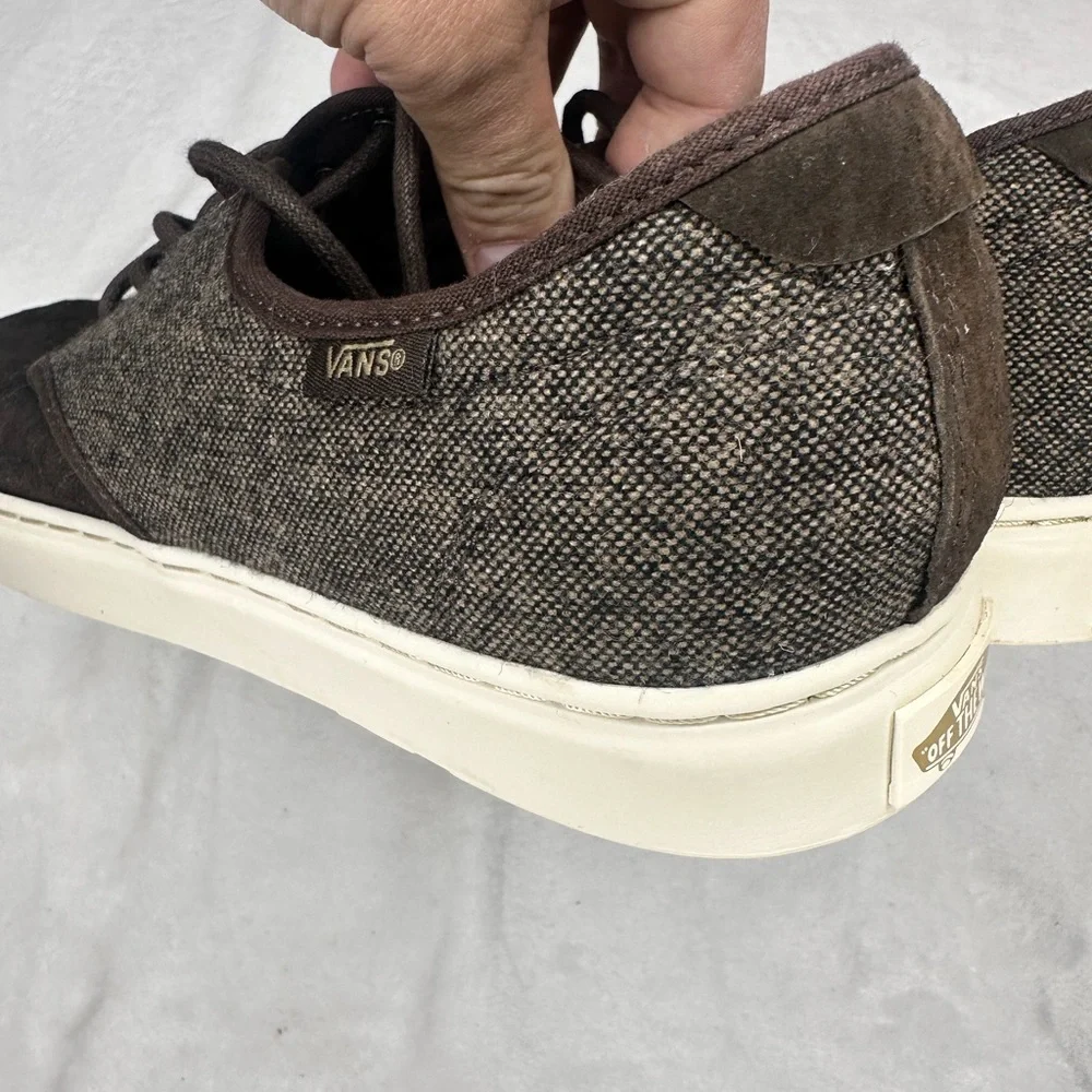 Vans Ultra OTW Collection‎ Suede/Nubuck Canvas Brown Lace Up 500664 Men's 11.5